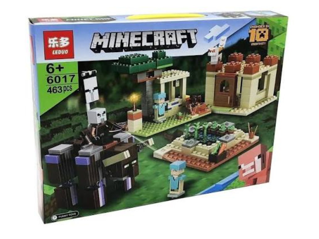 minecraft-constructor конструктори для дітей