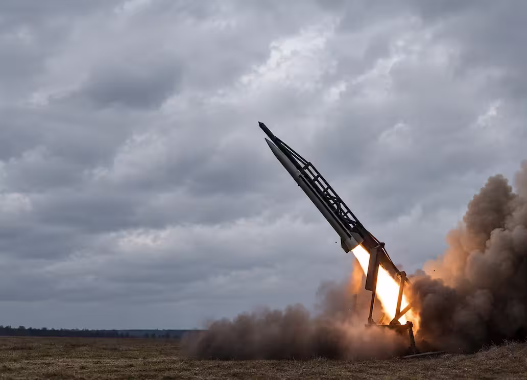 Українська балістична ракета Українська балістична ракета FP-7 під час запуску
